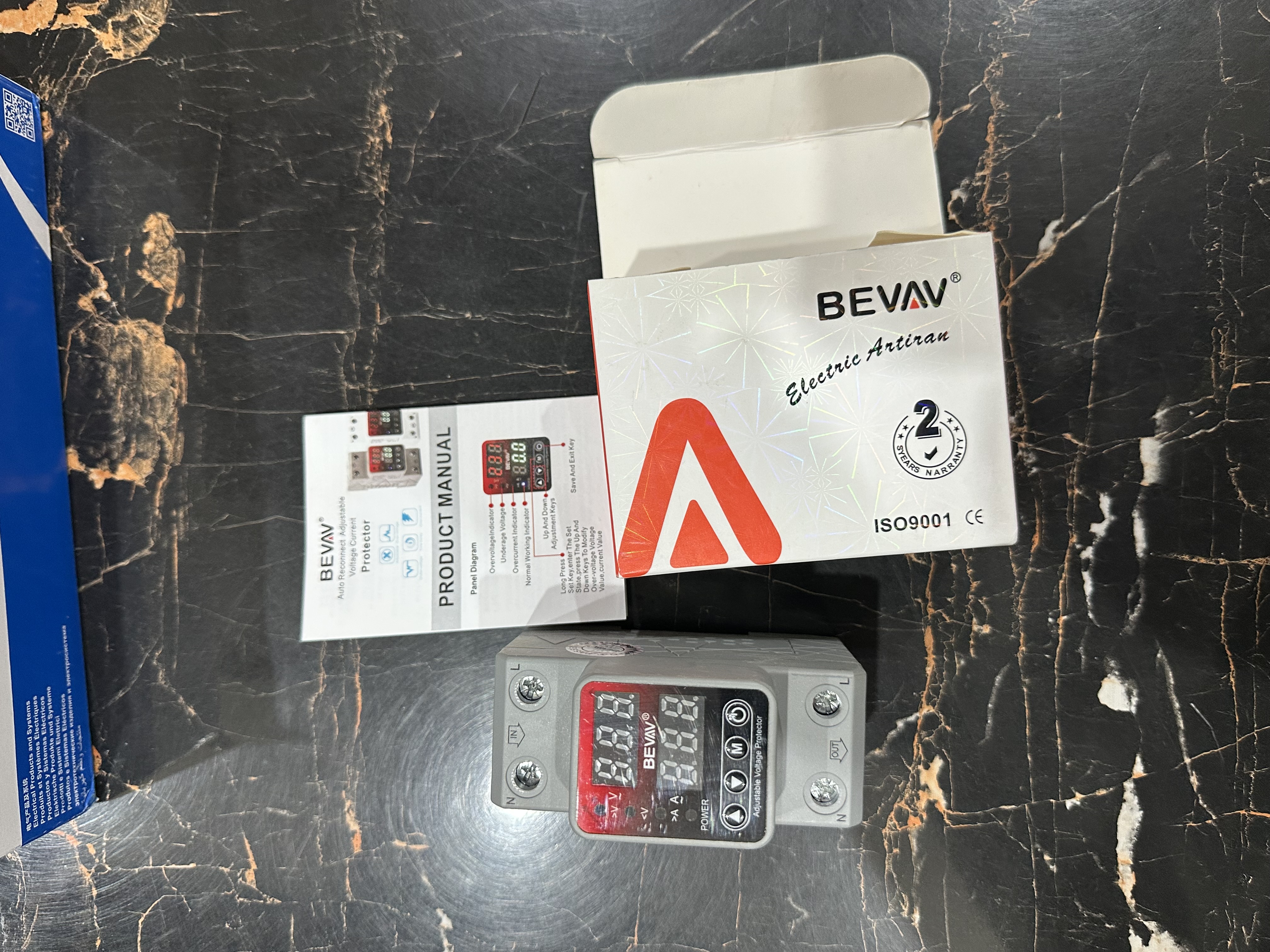 BEVAV 63A Adjustable Voltage Protector – Digital Over & Under Voltage & Over Current Protection 8