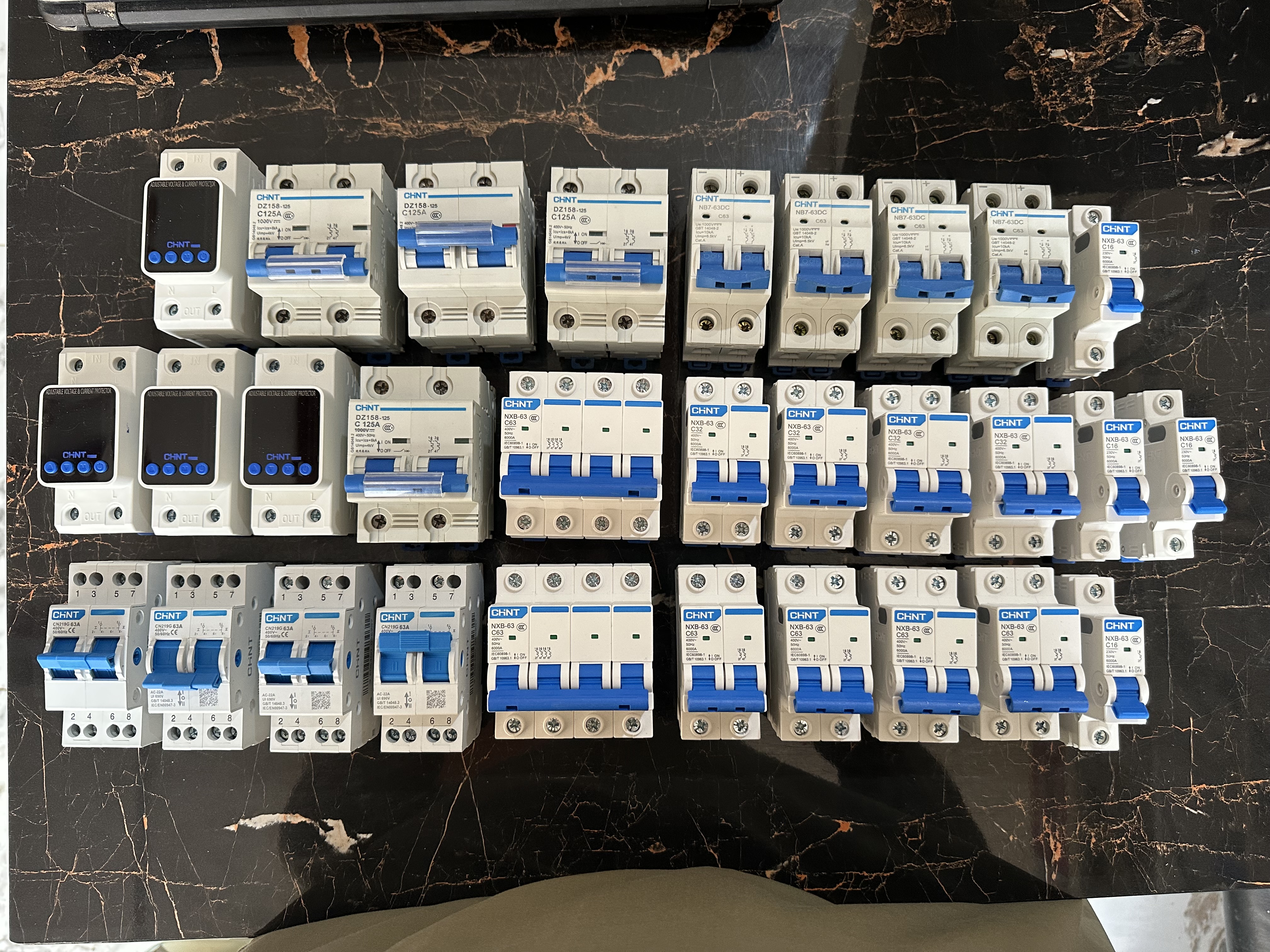 CHINT NB7-63DC C63 2 Pole DC MCB – 63A, 1000V DC Circuit Breaker | 10kA 9
