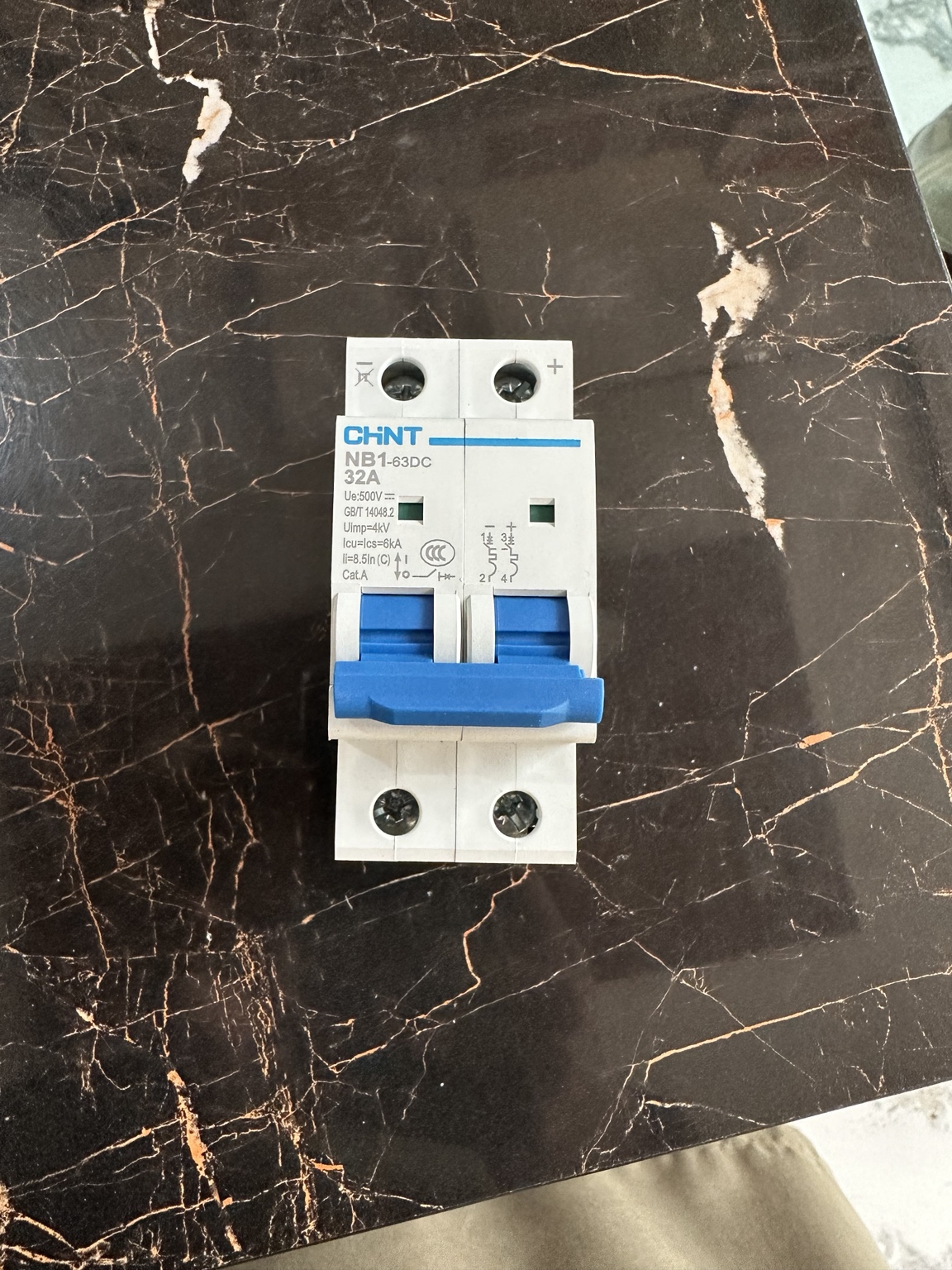 CHINT NB1-63DC 32A 2-Pole DC MCB